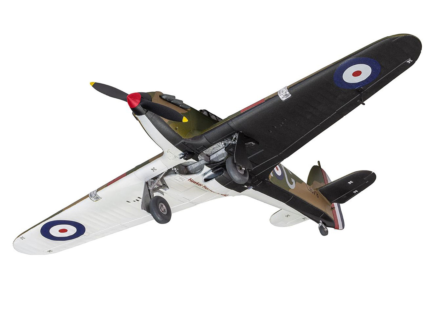 Level 1 Model Kit Hawker Hurricane Mk.I Fighter Aircraft 1/72