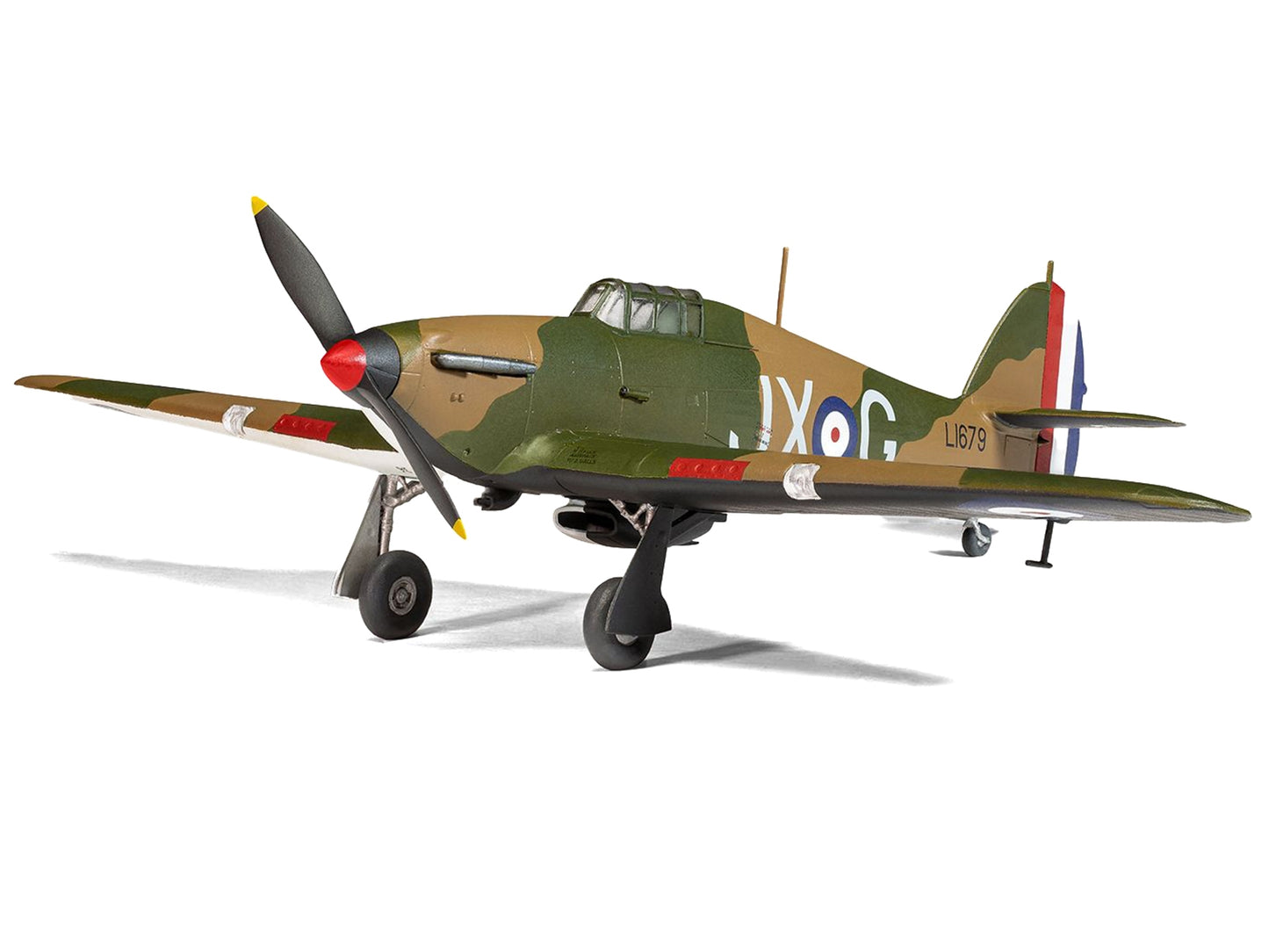 Level 1 Model Kit Hawker Hurricane Mk.I Fighter Aircraft 1/72