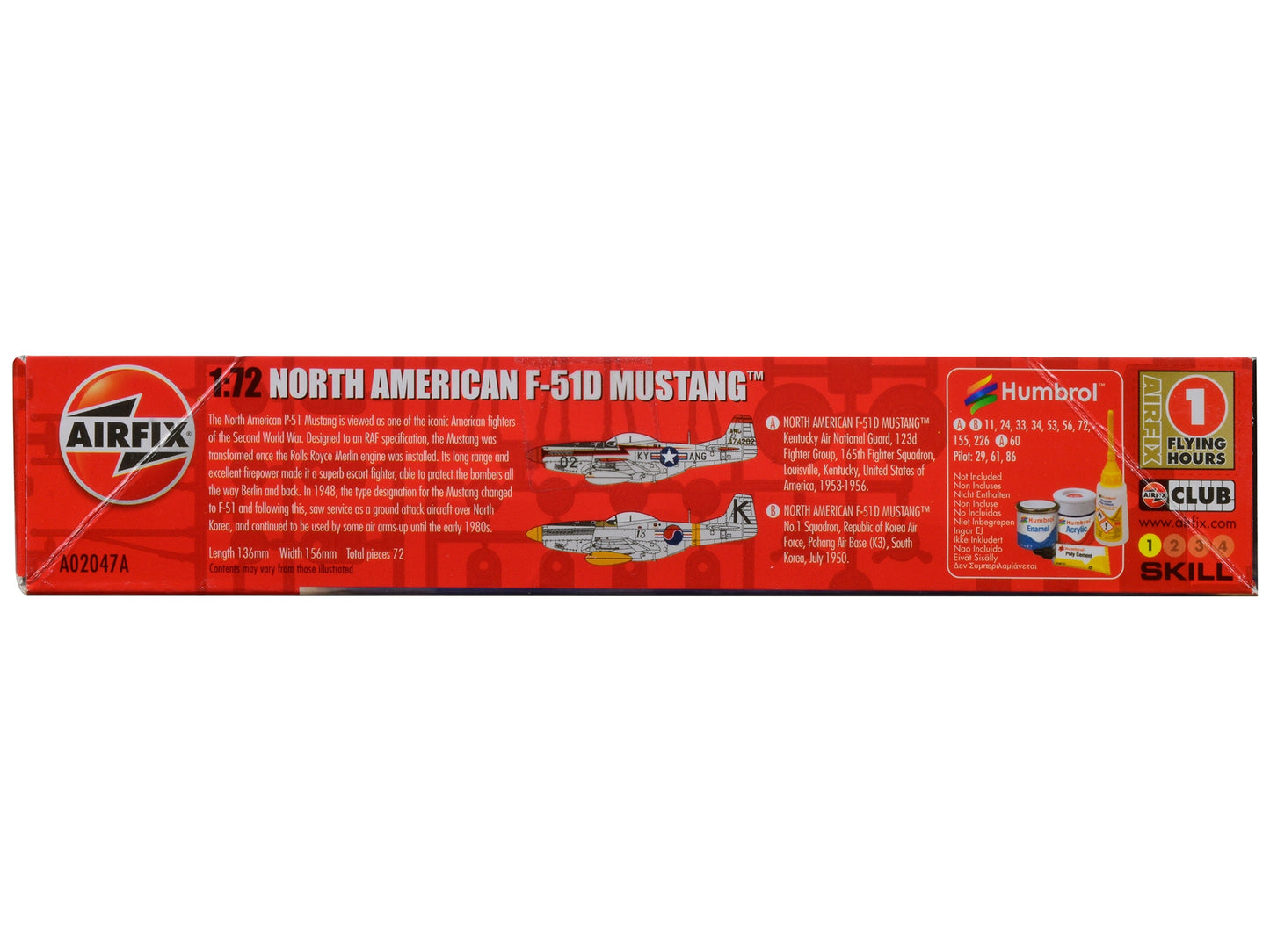 Level 1 Model Kit North American P-51D Mustang Fighter Aircraft - Premium Military Models from Airfix - Just $45.99! Shop now at Rapidvehicles