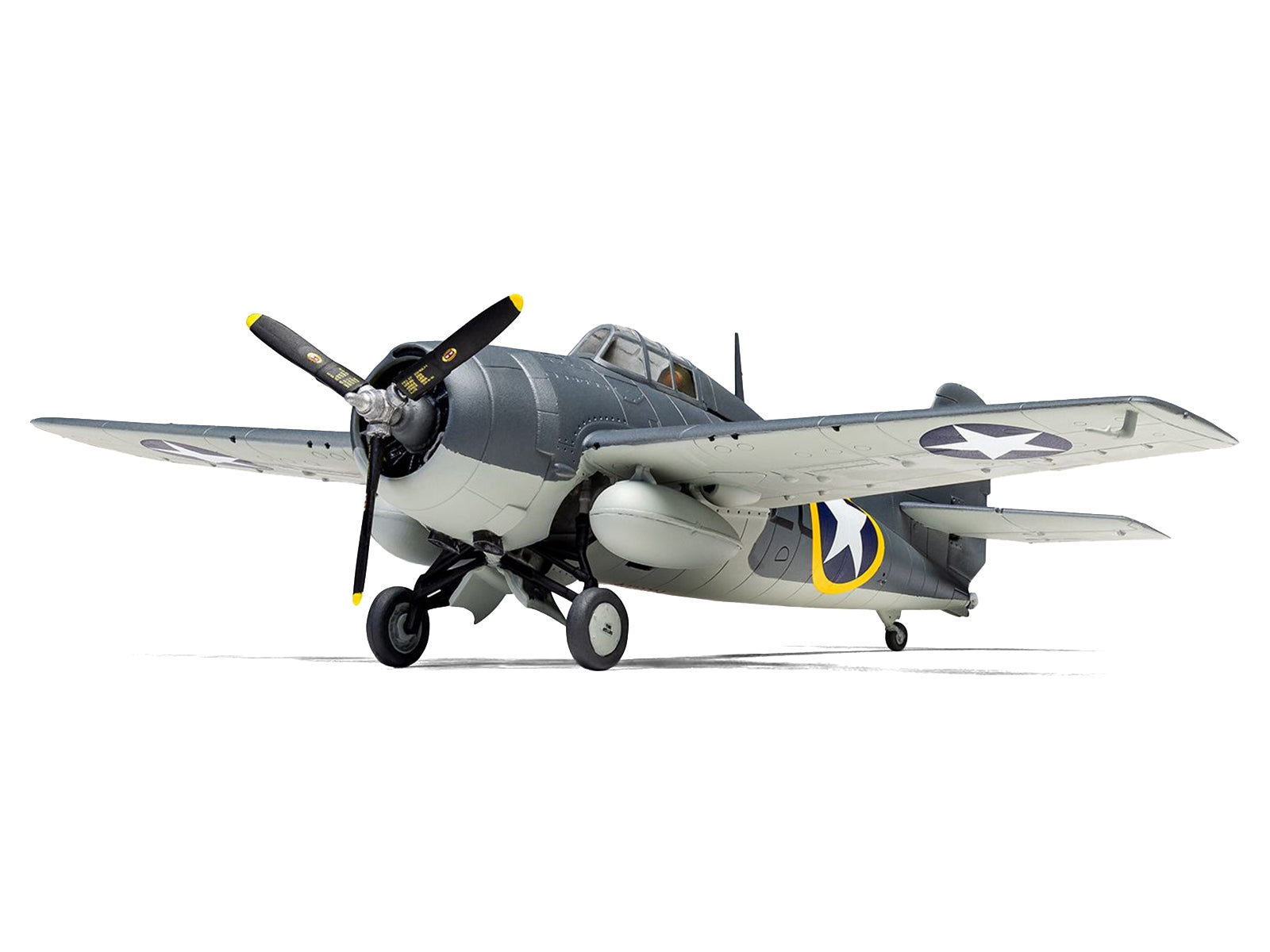 Level 2 Model Kit Grumman F4F-4 Wildcat Fighter Aircraft with 2 Scheme Options 1/72 Plastic Model Kit by Airfix - Premium Grumman from Airfix - Just $33.99! Shop now at Rapidvehicles