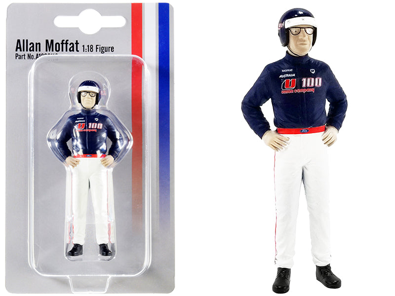 Allan Moffat "U100" Driver Figurine for 1/18 Scale Models by ACME free shipping USA