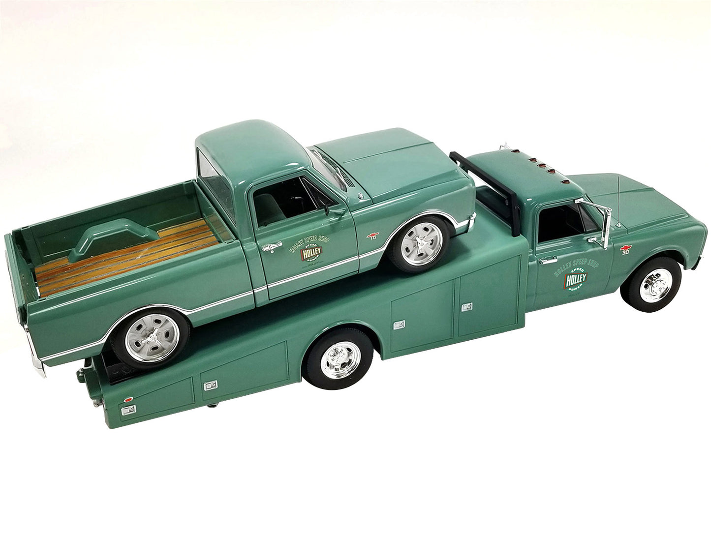 1967 Chevrolet C-30 Ramp Truck Green "Holley Speed Shop" Limited