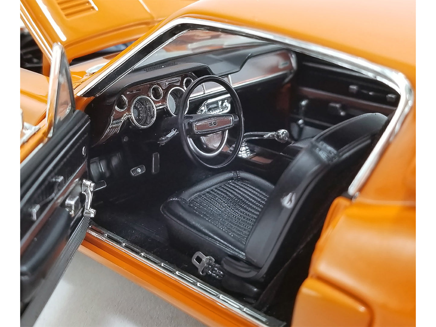 1968 Shelby GT500 KR Orange Metallic (WT Color Code 5107) with