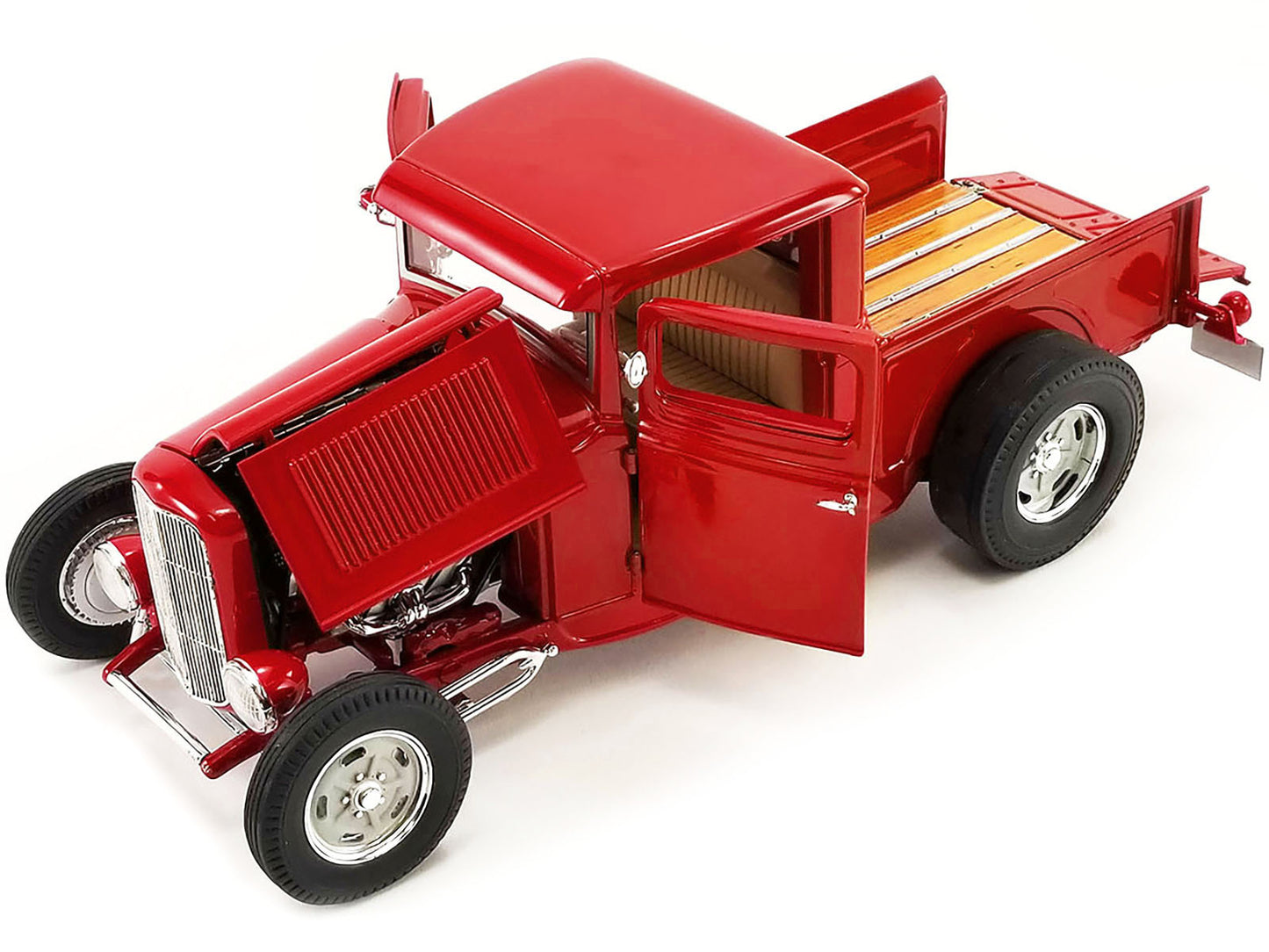 1932 Ford Hot Rod Pickup Truck Red Limited Edition to 1722 pieces - Premium Pickup Trucks Models from Acme - Just $176.39! Shop now at Rapidvehicles