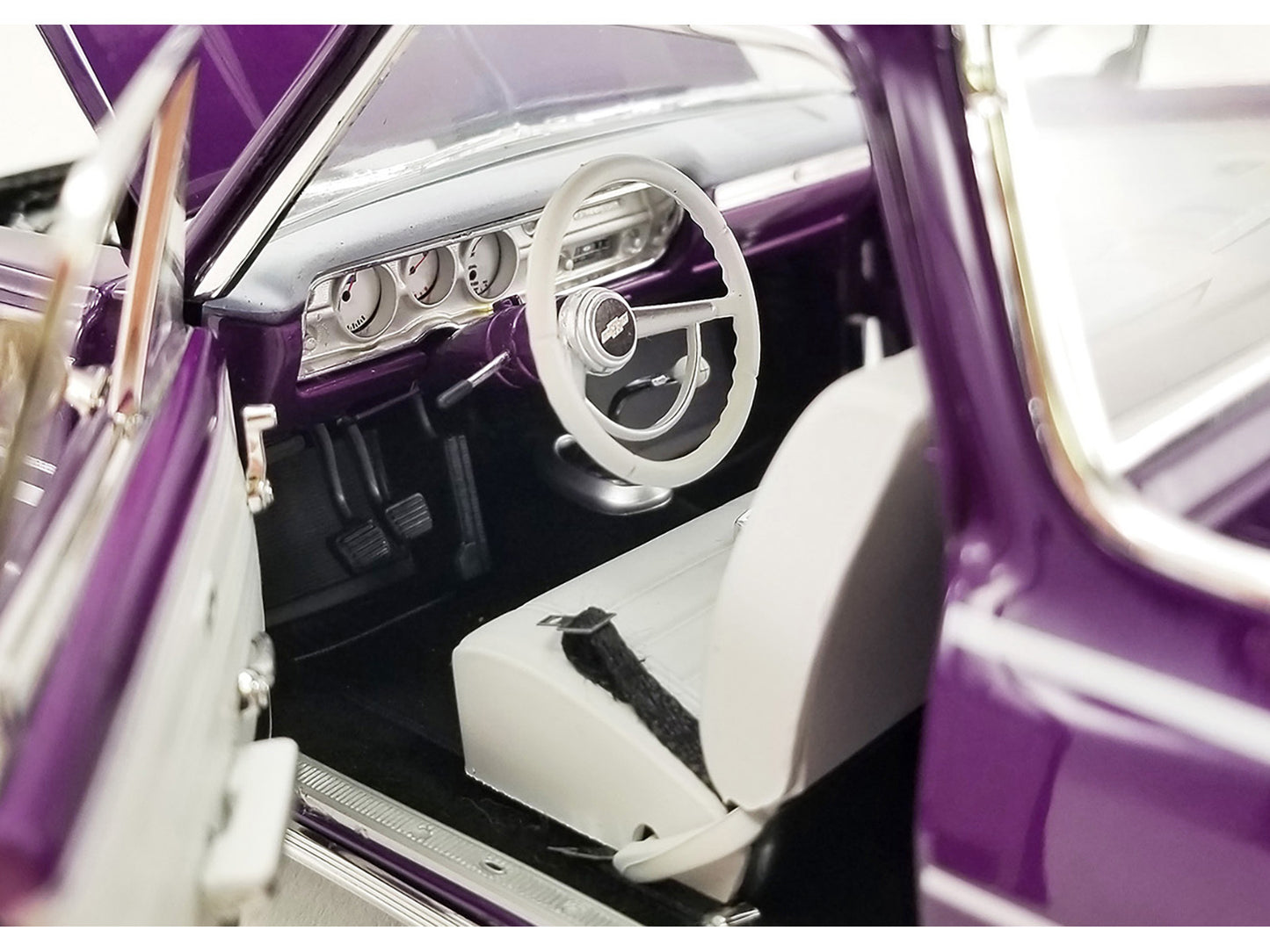 1965 Chevrolet El Camino SS "Custom Cruiser" Purple Metallic with - Premium Chevrolet Models from Acme - Just $182.69! Shop now at Rapidvehicles