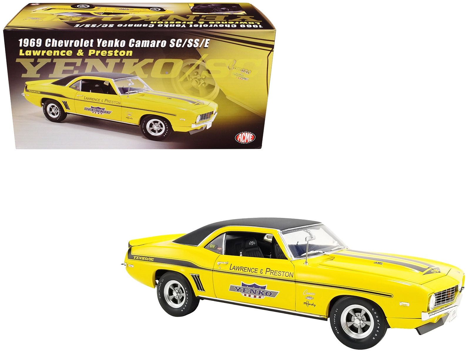 1969 Chevrolet Yenko Camaro SC/SS/E "Lawrence & Preston" DaytonaFREE SHIPPING IN US - Premium Chevrolet Models from Acme - Just $182.69! Shop now at Rapidvehicles