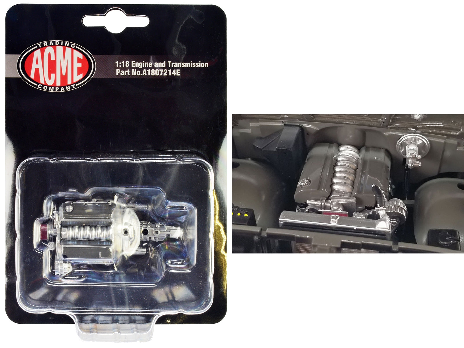 LS-10 Engine & Transmission Replica from "1969 Chevrolet C-10 LS-10 Custom Pickup Truck" 1/18 by ACME - Premium Engine Replicas from Acme - Just $45.89! Shop now at Rapidvehicles