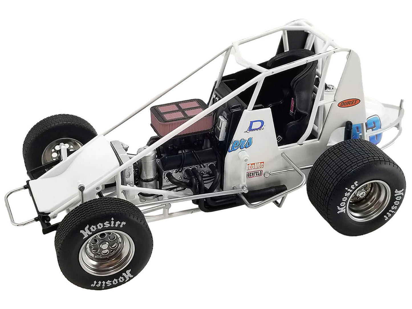 Winged Sprint Car #83 Danny Lasoski "Beef Packers" "National - Premium Winged Sprint Cars from Acme - Just $163.79! Shop now at Rapidvehicles