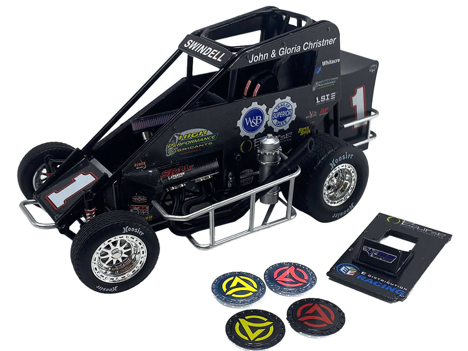 Midget Sprint Car #1 Sammy Swindell "Bertrand Motorsports" "Chili Bowl" (2024) 1/18 Diecast Model Car by ACME - Premium Other from Acme - Just $150.79! Shop now at Rapidvehicles