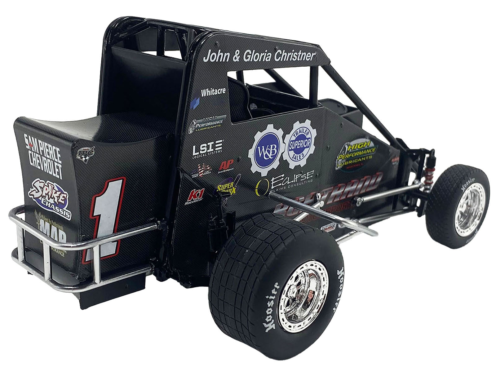 Midget Sprint Car #1 Sammy Swindell "Bertrand Motorsports" "Chili Bowl" (2024) 1/18 Diecast Model Car by ACME - Premium Other from Acme - Just $150.79! Shop now at Rapidvehicles