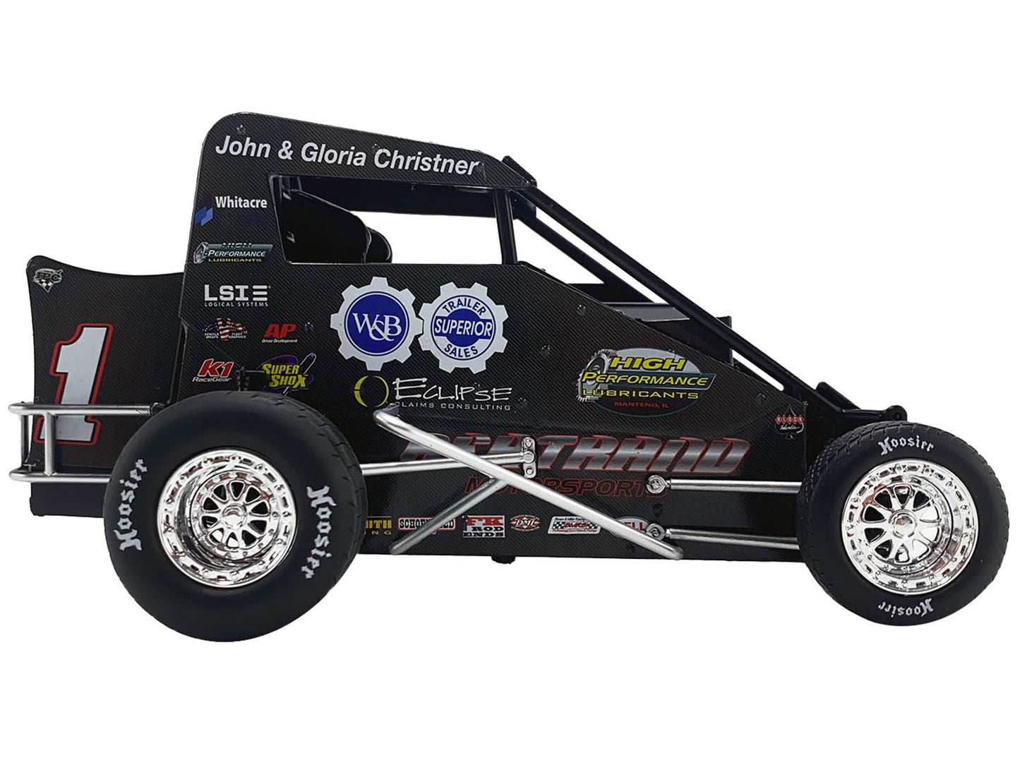 Midget Sprint Car #1 Sammy Swindell "Bertrand Motorsports" "Chili - Premium Other from Acme - Just $163.79! Shop now at Rapidvehicles