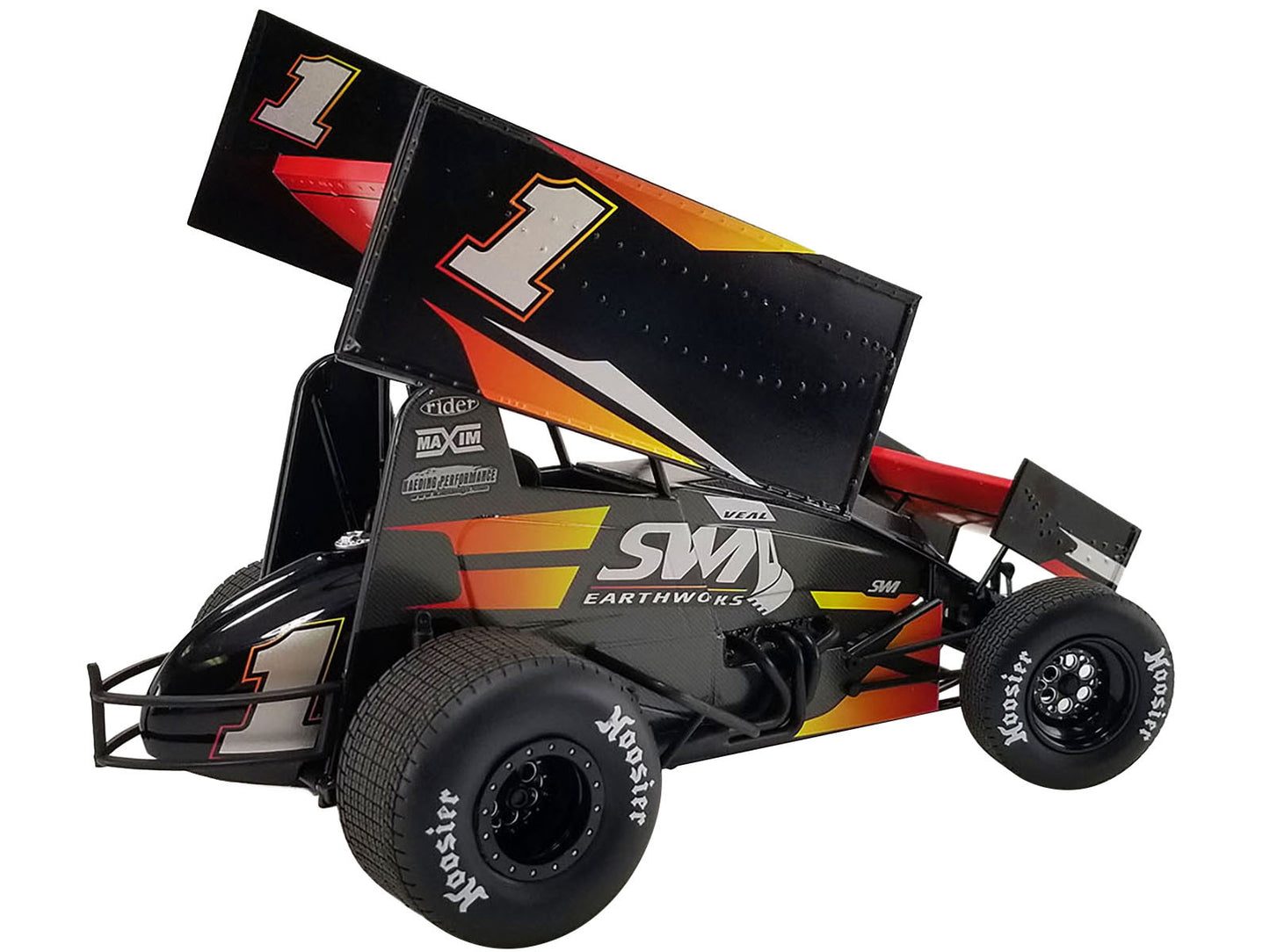 Winged Sprint Car #1 Jamie Veal "SWI Earthworks" SWI Engineering - Premium Other from Acme - Just $127.94! Shop now at Rapidvehicles