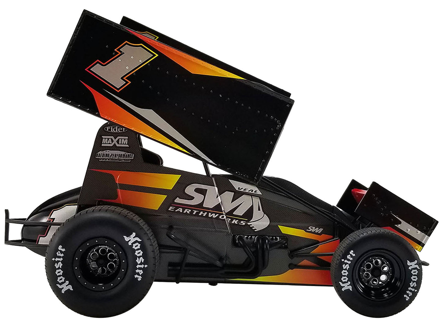 Winged Sprint Car #1 Jamie Veal "SWI Earthworks" SWI Engineering - Premium Other from Acme - Just $127.94! Shop now at Rapidvehicles