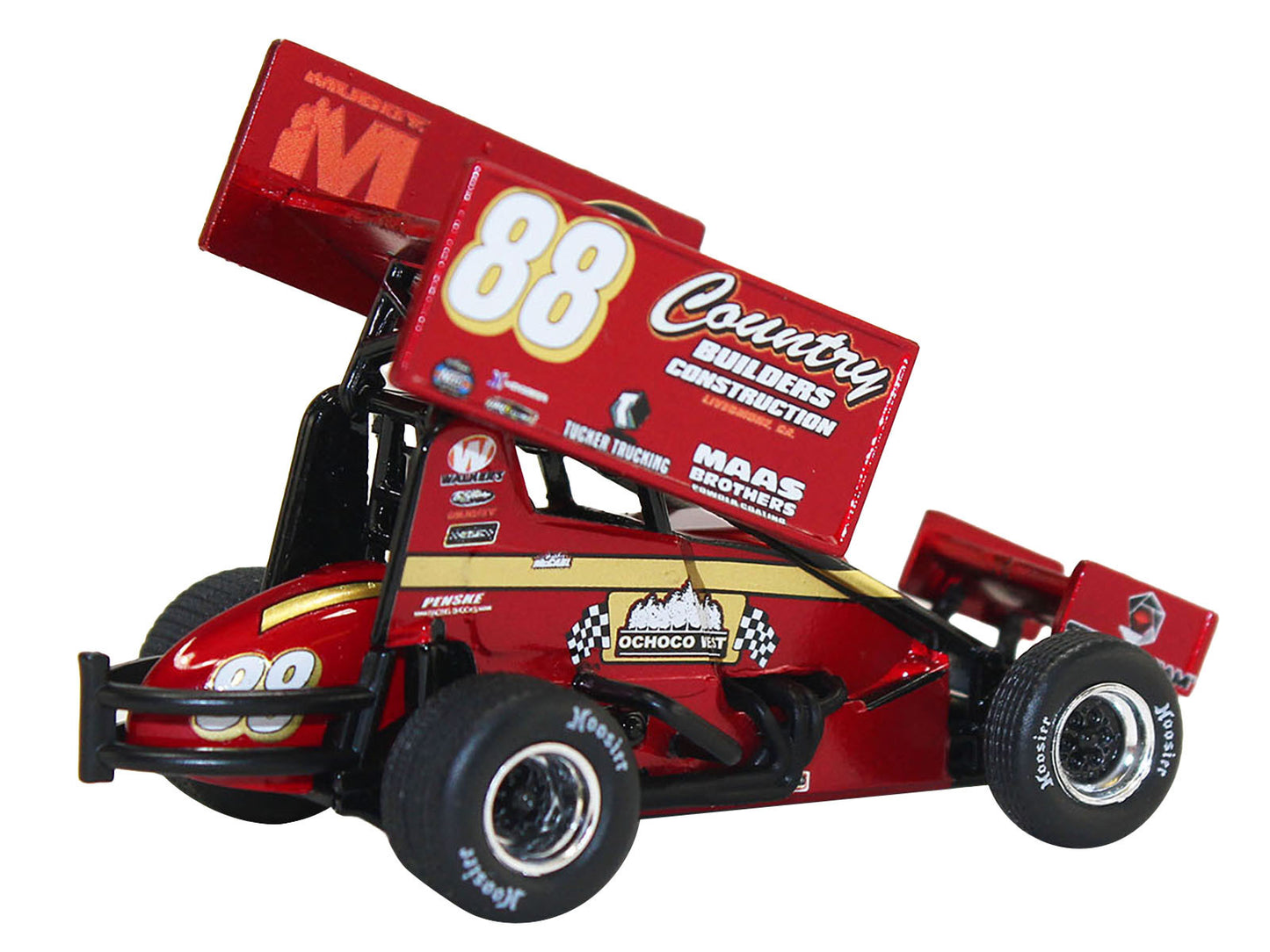 Winged Sprint Car #88 Austin McCarl "Country Builders - Premium Plymouth Models from Acme - Just $162.89! Shop now at Rapidvehicles