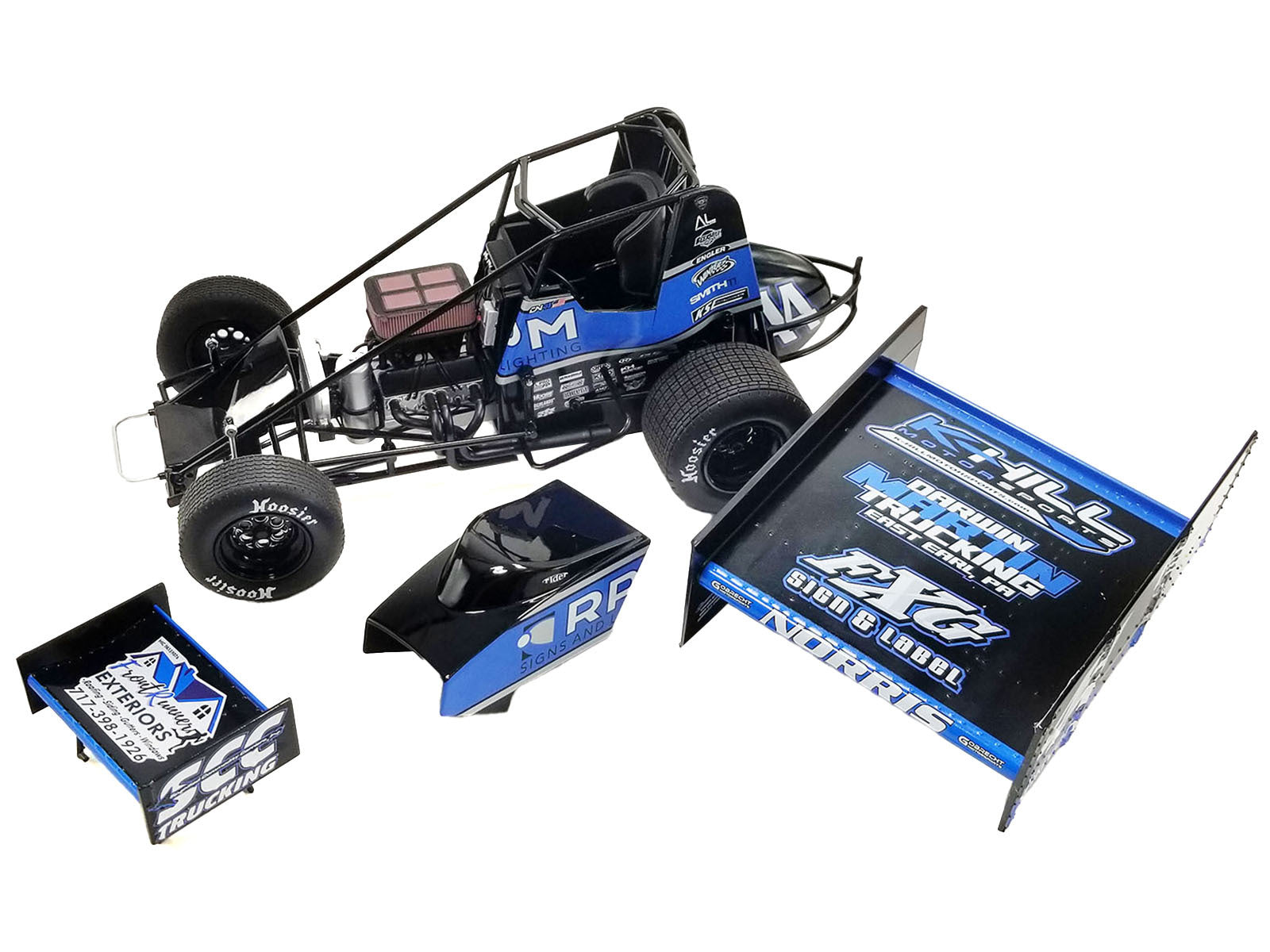 Winged Sprint Car #44 Dylan Norris "RPM" Gobrecht Motorsports "World of Outlaws" (2023) 1/18 Diecast Model Car by ACME - Premium Plymouth Models from Acme - Just $127.88! Shop now at Rapidvehicles