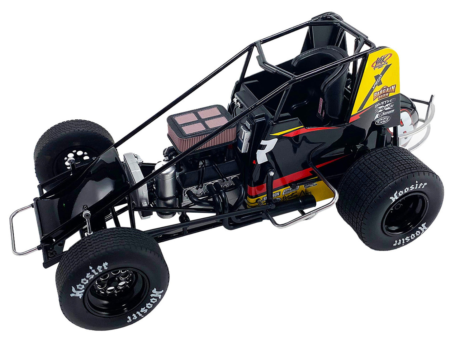 Winged Sprint Car #8 Cory Eliason "Commercial Edge" RSR "High - Premium Winged Sprint Cars from Acme - Just $163.79! Shop now at Rapidvehicles