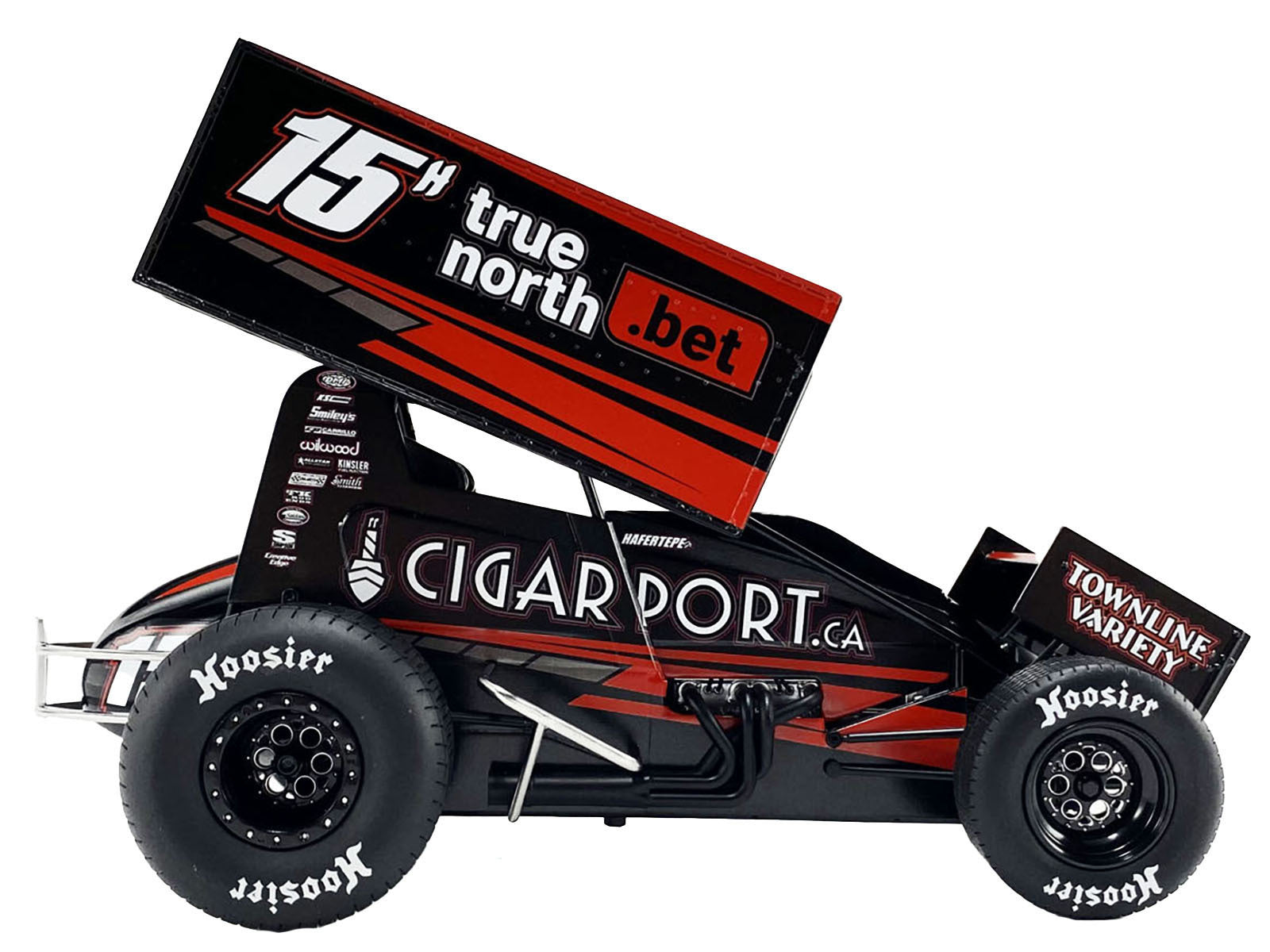 Winged Sprint Car #15H Sam Hafertepe Jr. "True North .Bet" Hill's Racing "World of Outlaws" (2024) 1/18 Diecast Model Car by ACME - Premium Winged Sprint Cars from Acme - Just $150.79! Shop now at Rapidvehicles