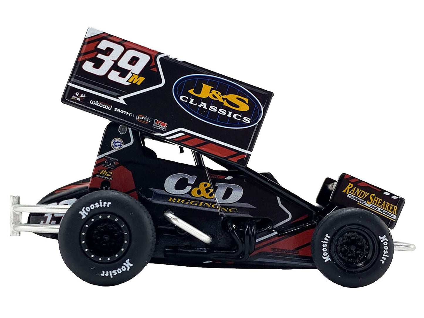 Winged Sprint Car #39M Anthony Macri "C&D Rigging - J&S Classics" - Premium Winged Sprint Cars from Acme - Just $37.79! Shop now at Rapidvehicles