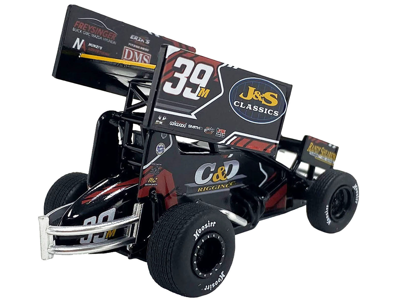 Winged Sprint Car #39M Anthony Macri "C&D Rigging - J&S Classics" Macri Motorsports "World of Outlaws" (2024) 1/50 Diecast Model Car by ACME - Premium Winged Sprint Cars from Acme - Just $34.68! Shop now at Rapidvehicles