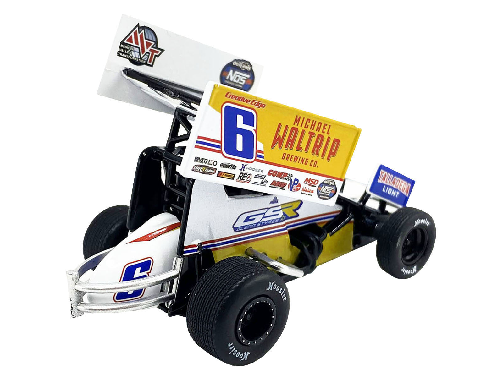 Winged Sprint Car #6 Bill Rose "Michael Waltrip Brewing Co." Glenn Styres Racing "World of Outlaws" (2024) 1/50 Diecast Model Car by ACME - Premium Winged Sprint Cars from Acme - Just $34.68! Shop now at Rapidvehicles