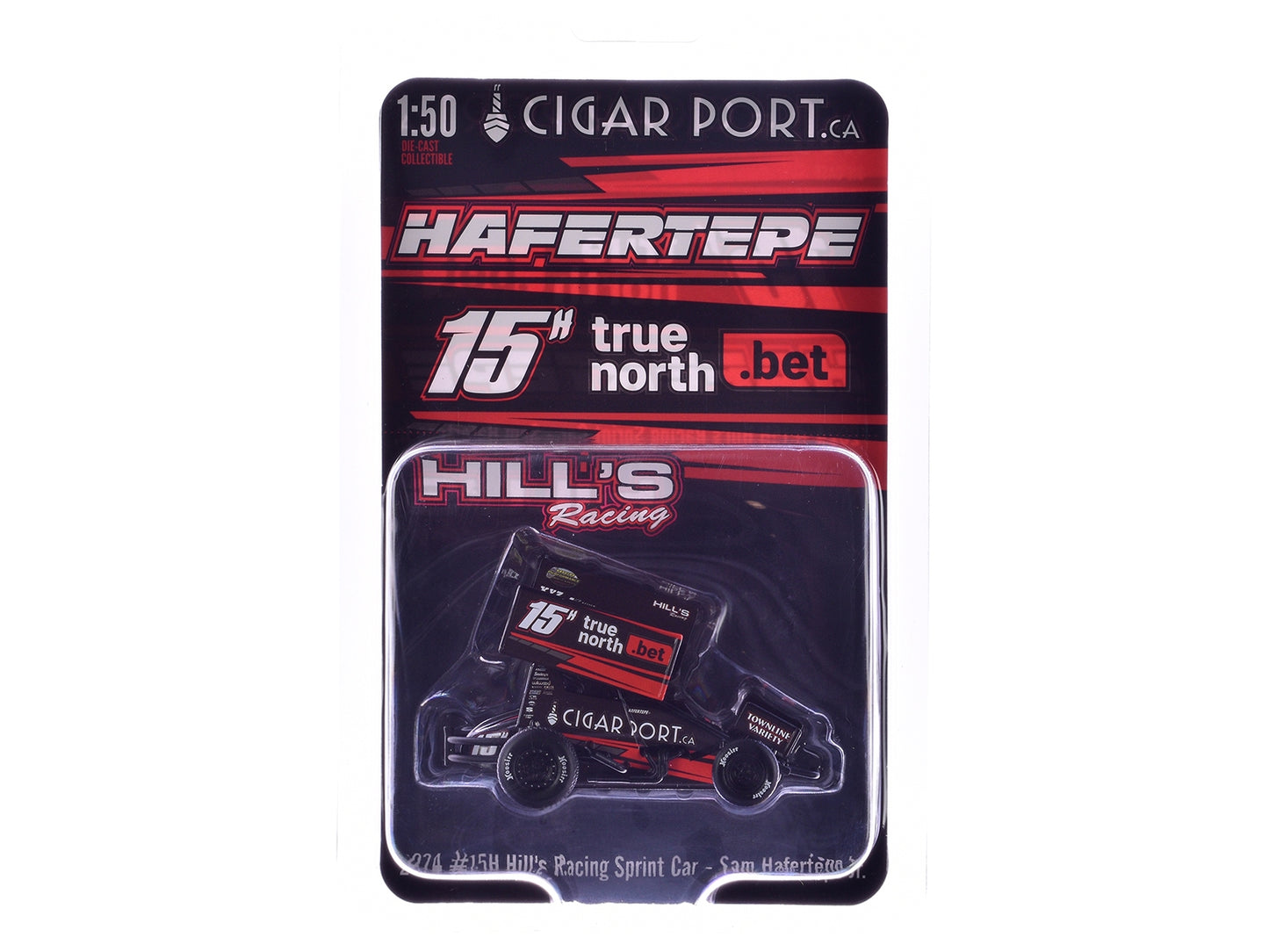 Winged Sprint Car #15H Sam Hafertepe Jr. "True North .Bet" Hill's - Premium Winged Sprint Cars from Acme - Just $37.79! Shop now at Rapidvehicles