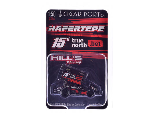 Winged Sprint Car #15H Sam Hafertepe Jr. "True North .Bet" Hill's - Premium Winged Sprint Cars from Acme - Just $37.79! Shop now at Rapidvehicles