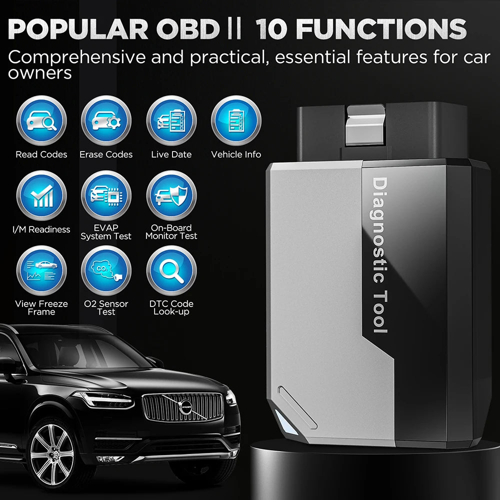 10 Pcs /Lot KINGBOLEN EDIAG Elite OBD2 Scanner Bluetooth,15 Resets Read/Clear fault code Car Diagnostic Scan Tool Lifetime free