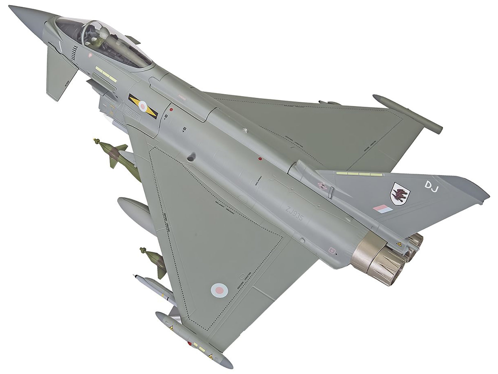 Eurofighter Typhoon FGR.4 Fighter Aircraft "RAF No.11 Squadron - Premium Eurofighter from Corgi - Just $295.99! Shop now at Rapidvehicles