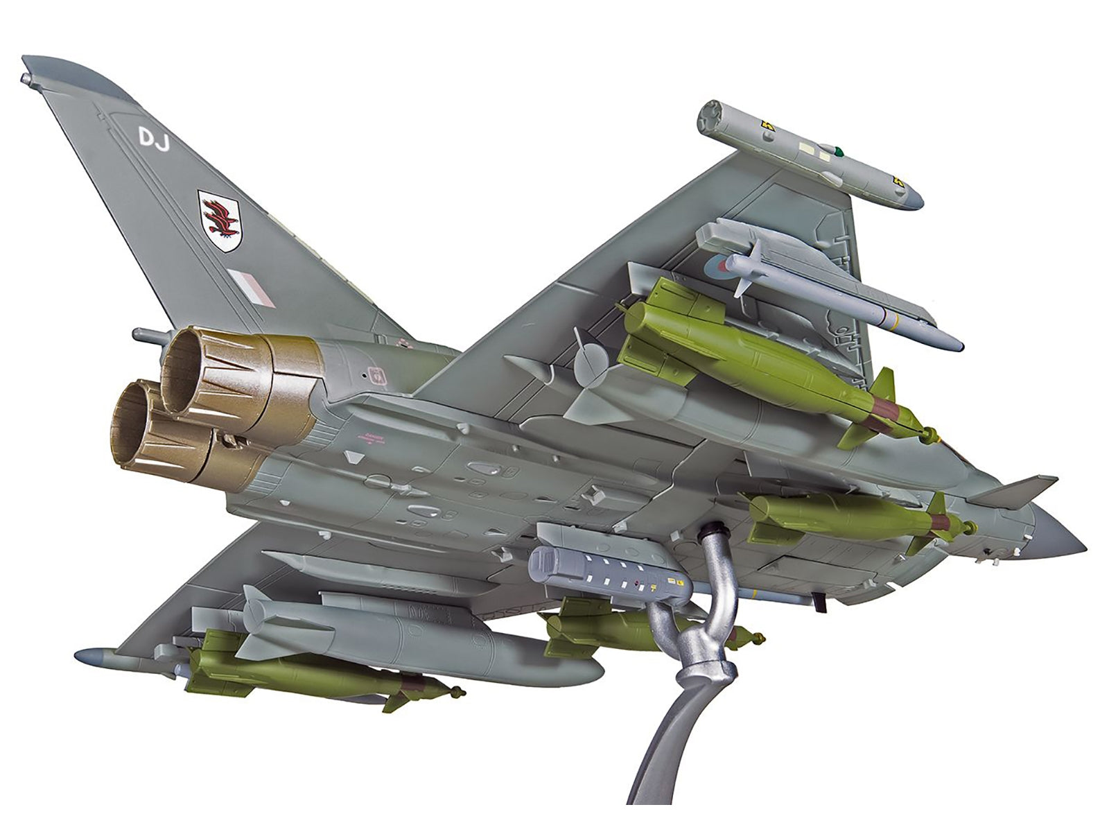 Eurofighter Typhoon FGR.4 Fighter Aircraft "RAF No.11 Squadron - Premium Eurofighter from Corgi - Just $295.99! Shop now at Rapidvehicles