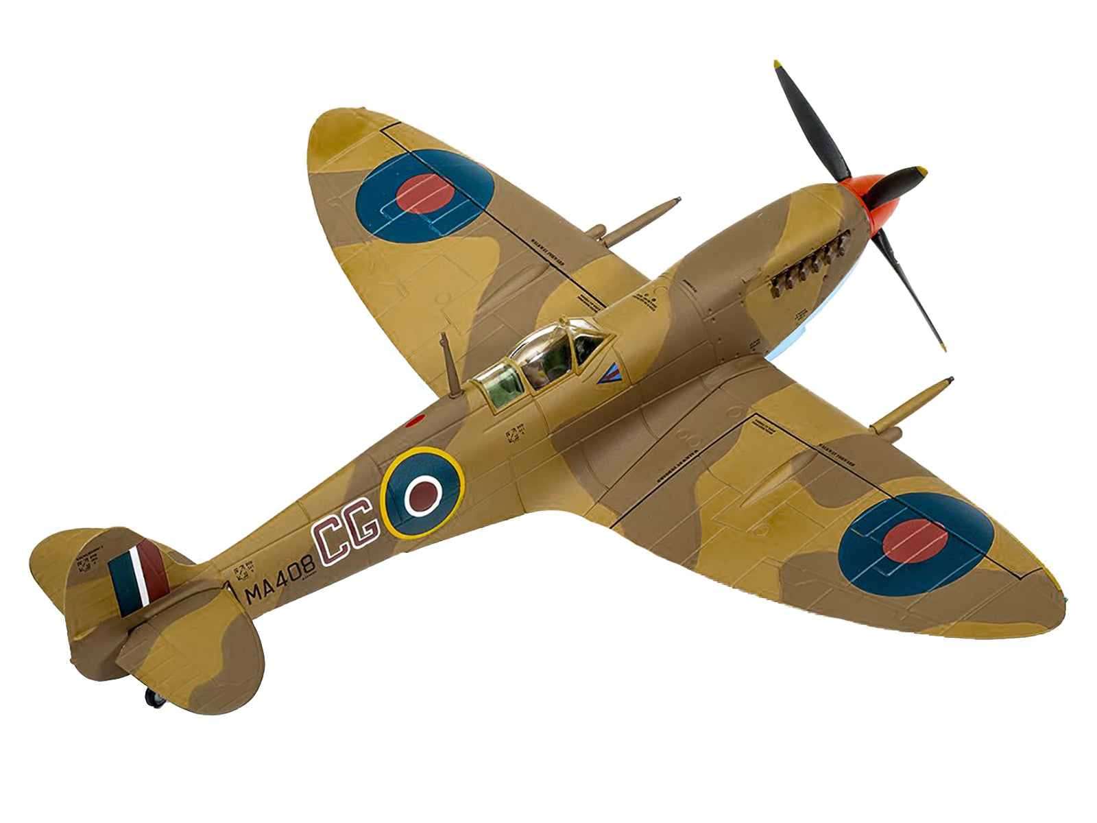 Supermarine Spitfire Mk.IXc Fighter Aircraft "WG CDR Colin Falkland Gray RAF 322 Wing Operation Husky" (July 1943) "The Aviation Archive" Series 1/72 Diecast Model by Corgi - Premium  from Corgi - Just $94.99! Shop now at Rapidvehicles