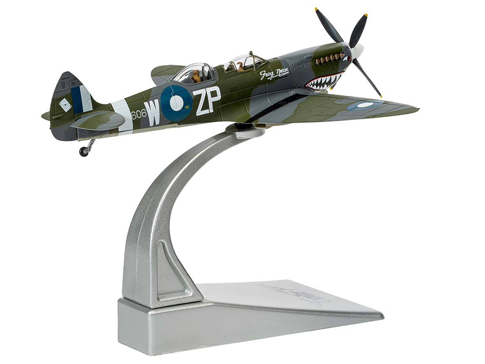 Supermarine Spitfire T.9 TE308 Fighter Aircraft "Grey Nurse" "Biggin Hill Heritage Hangar" "The Aviation Archive" Series 1/72 Diecast Model by Corgi - Premium  from Corgi - Just $91.99! Shop now at Rapidvehicles