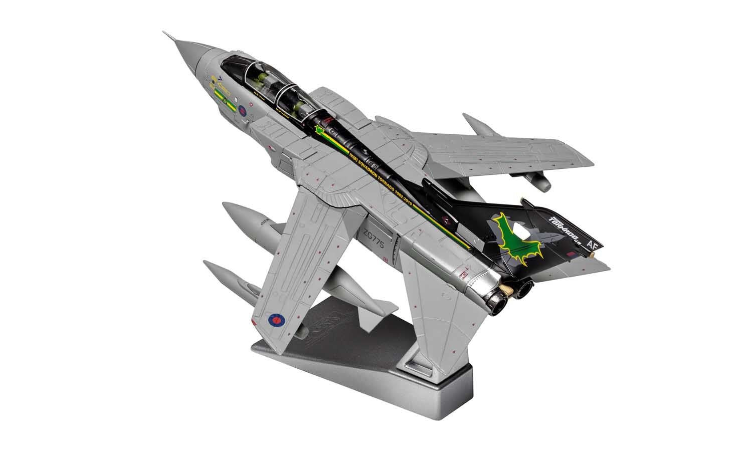 Panavia Tornado GR.4 Aircraft "ZG775 No.IX(B) Retirement Scheme RAF Marham" (2019) British Royal Air Force "The Aviation Archive" Series 1/72 Diecast Model by Corgi - Premium Military Models from Corgi - Just $137.81! Shop now at Rapidvehicles