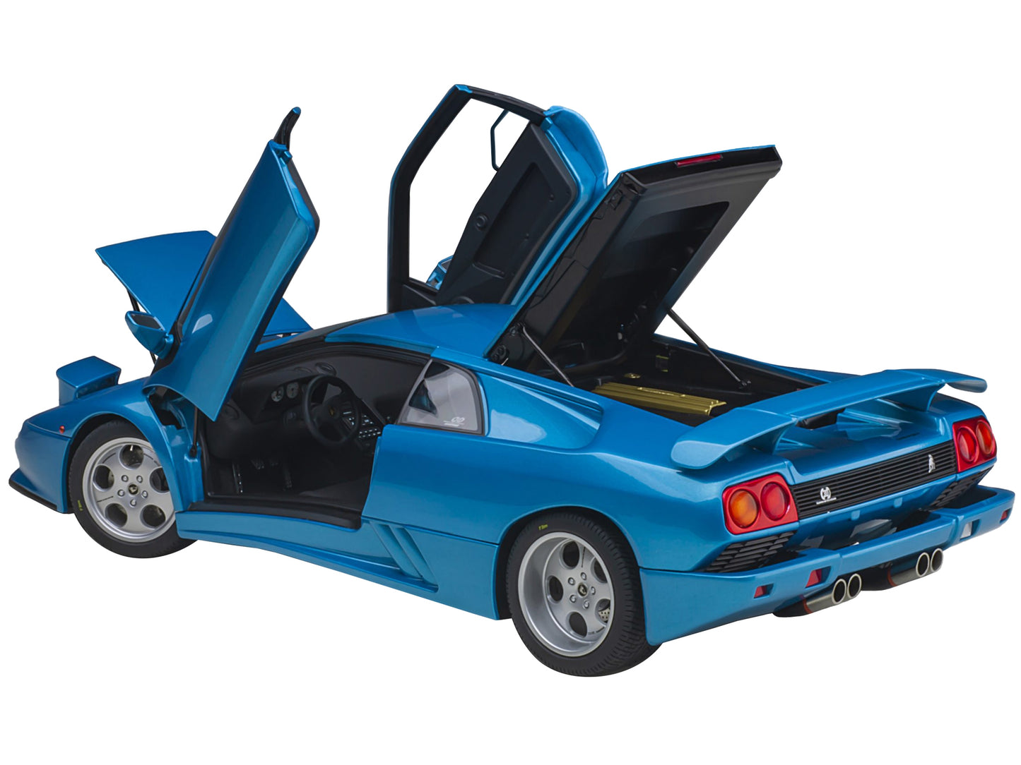 Lamborghini Diablo SE30 Blu Sirena Blue Metallic 1/18 Model Car - Premium Lamborghini Models from Autoart - Just $363.59! Shop now at Rapidvehicles