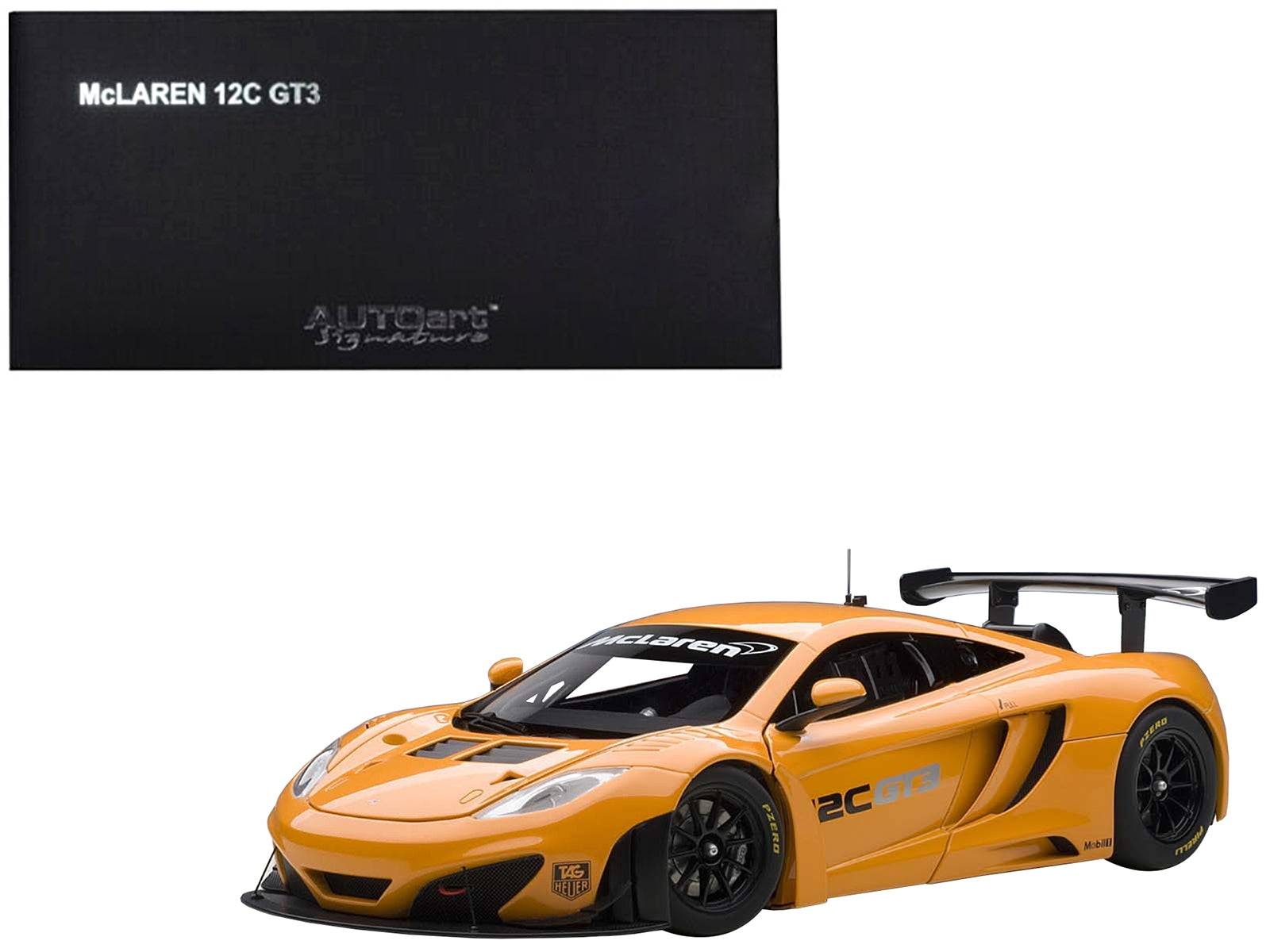 Mclaren 12C GT3 Presentation Car Metallic Orange 1/18 Diecast - Premium McLaren Models from Autoart - Just $284.99! Shop now at Rapidvehicles