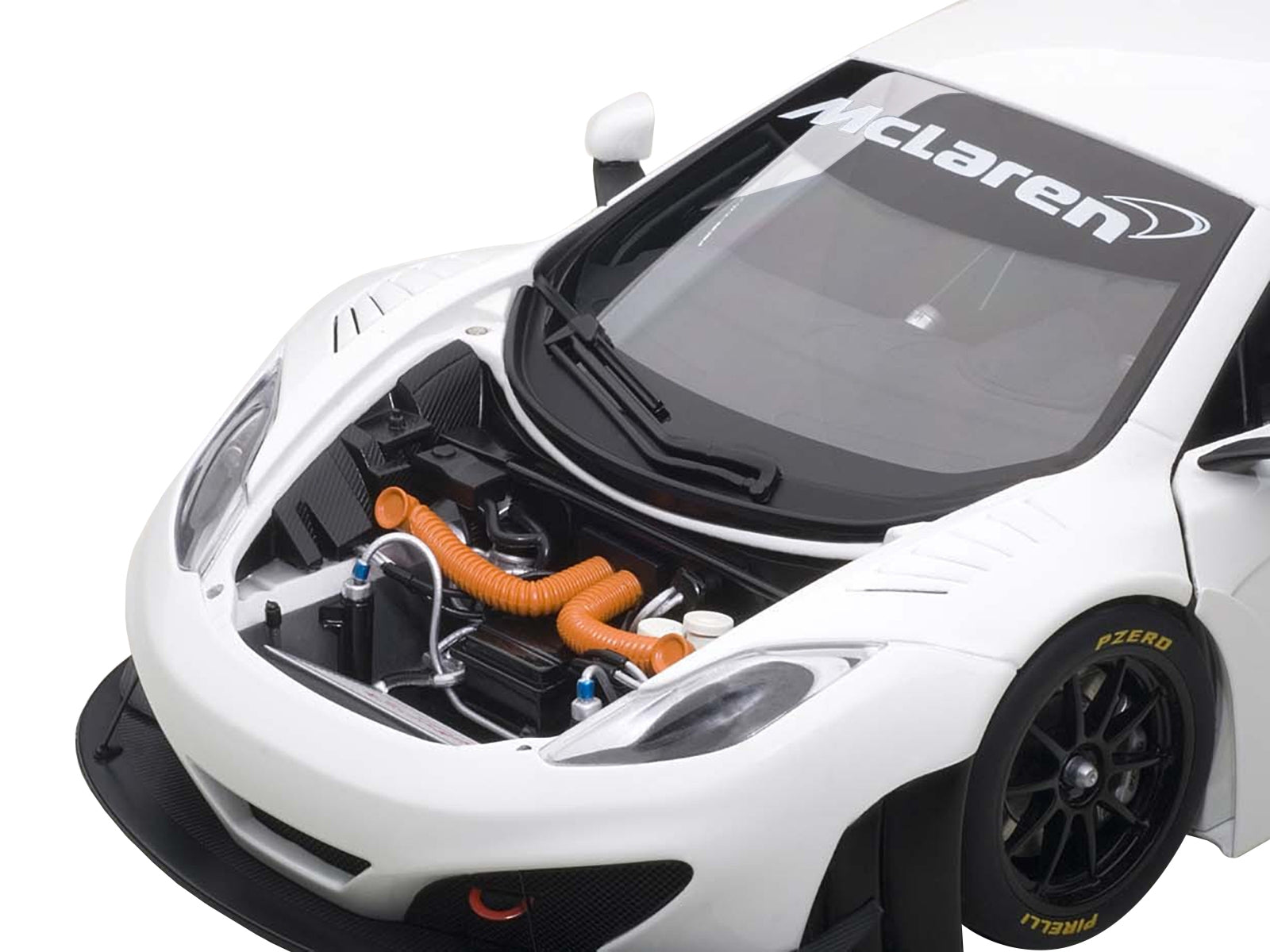 Mclaren 12C GT3 White 1/18 Diecast Model Car by Autoart - Premium McLaren Models from Autoart - Just $271.99! Shop now at Rapidvehicles