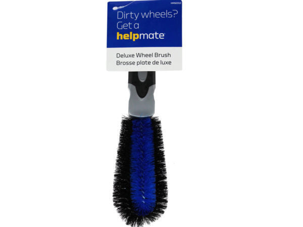 Helpmate Deluxe Wheel Brush ( Case of 12 ) - Premium Auto Care & Maintenance from Rapidvehicles - Just $60.99! Shop now at Rapidvehicles