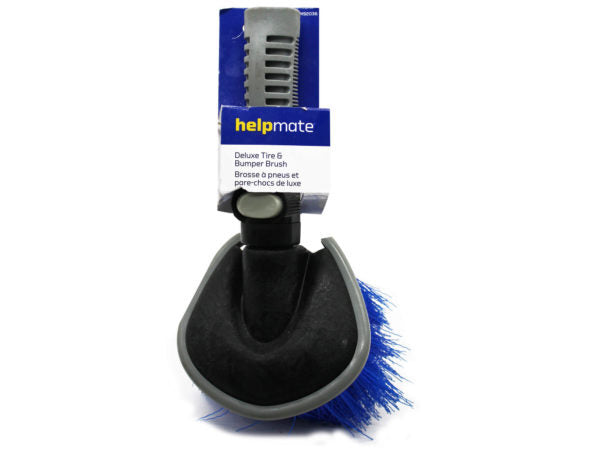 Helpmate Heavy Duty Deluxe Tire and Bumper Brush ( Case of 12 ) - Premium Auto Care & Maintenance from Rapidvehicles - Just $83.99! Shop now at Rapidvehicles