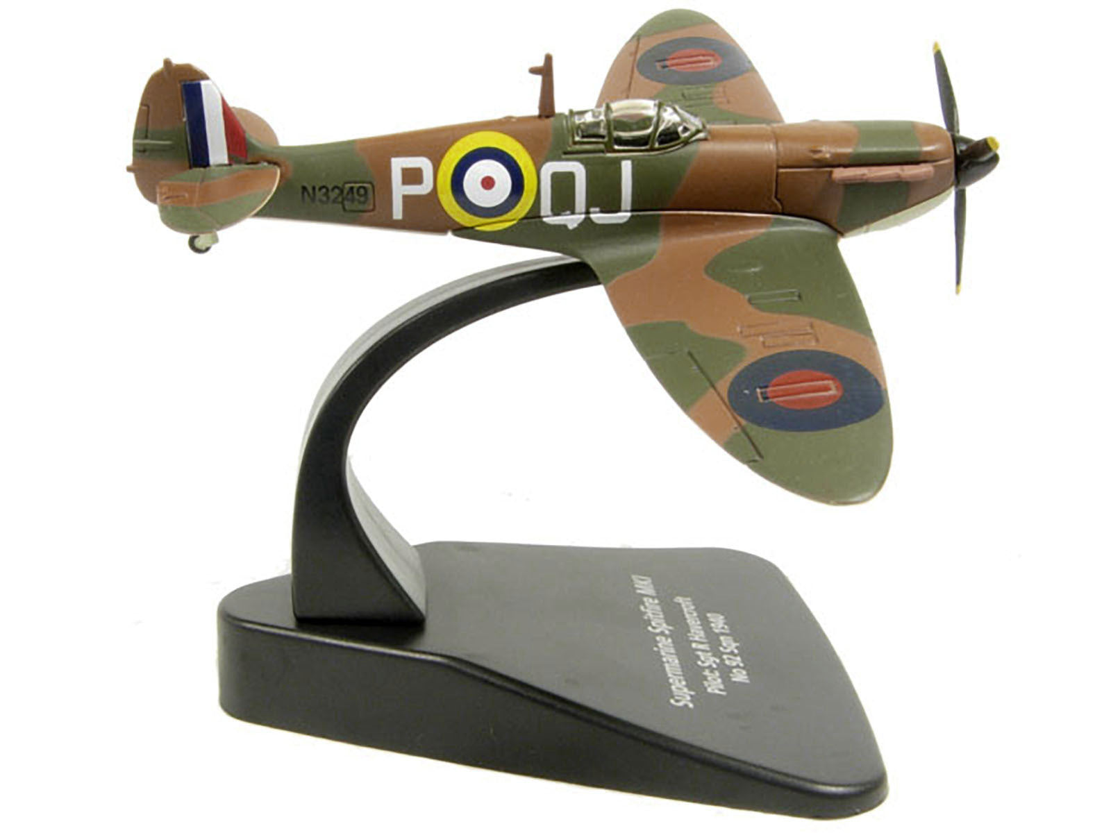 Supermarine Spitfire MK1 SGT R. Havercroft No 92 Sqn 1940 1/72 Diecast Model Airplane by Oxford Diecast - Premium Aircrafts and War Planes from Oxford Diecast - Just $49.51! Shop now at Rapidvehicles