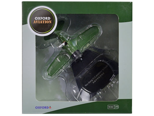 Polikarpov I-16 Fighter Aircraft "Xin-Jiang Yi-li Aviation School" Republic of China Air Force "Oxford Aviation" Series 1/72 Diecast Model Airplane by Oxford Diecast free shipping USA
