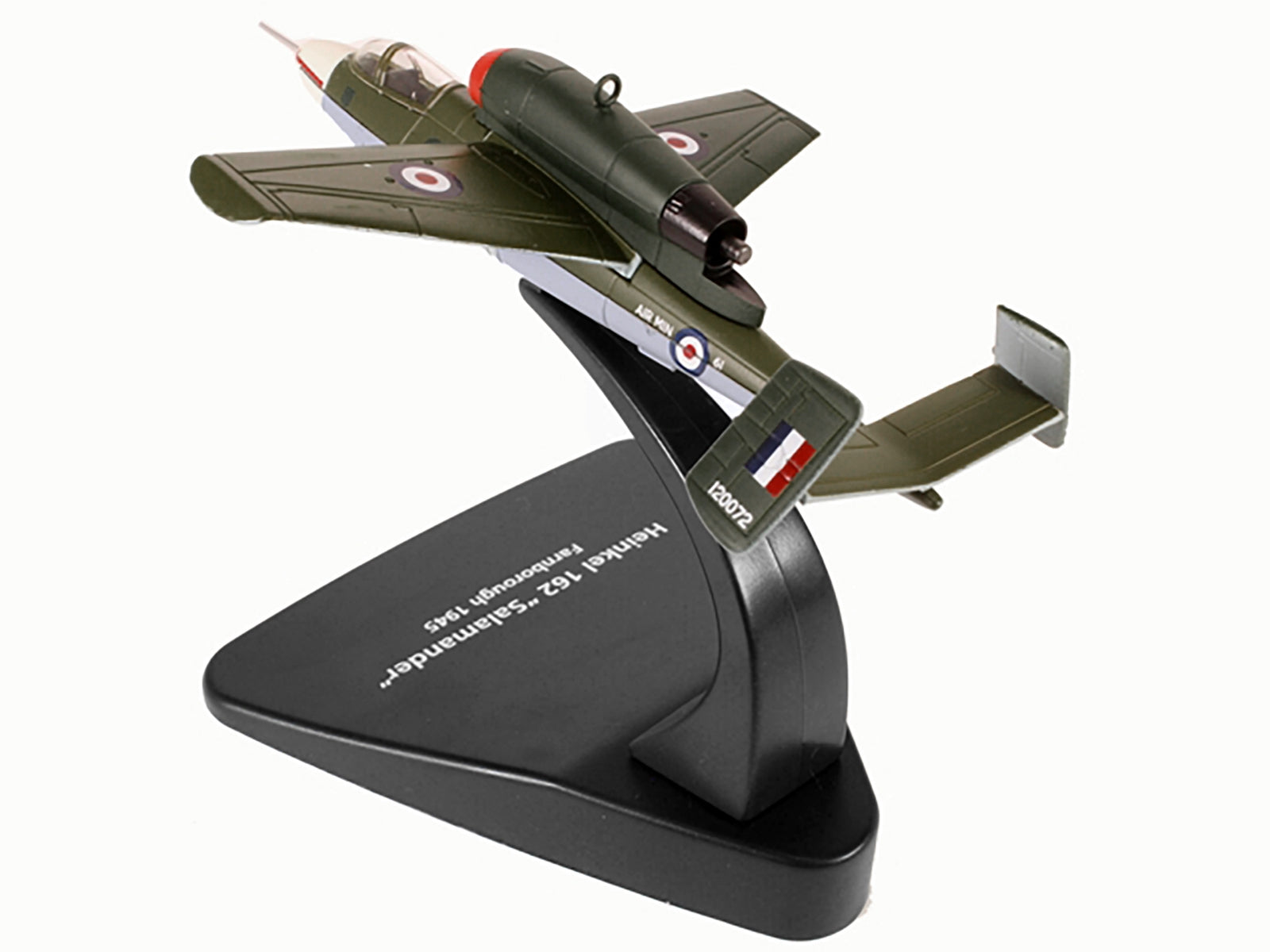 Heinkel 162 "Salamander" Jet Fighter Farnborough England (1945) "Oxford Aviation" Series 1/72 Diecast Model Airplane by Oxford Diecast - Premium Aircrafts and War Planes from Oxford Diecast - Just $48.22! Shop now at Rapidvehicles