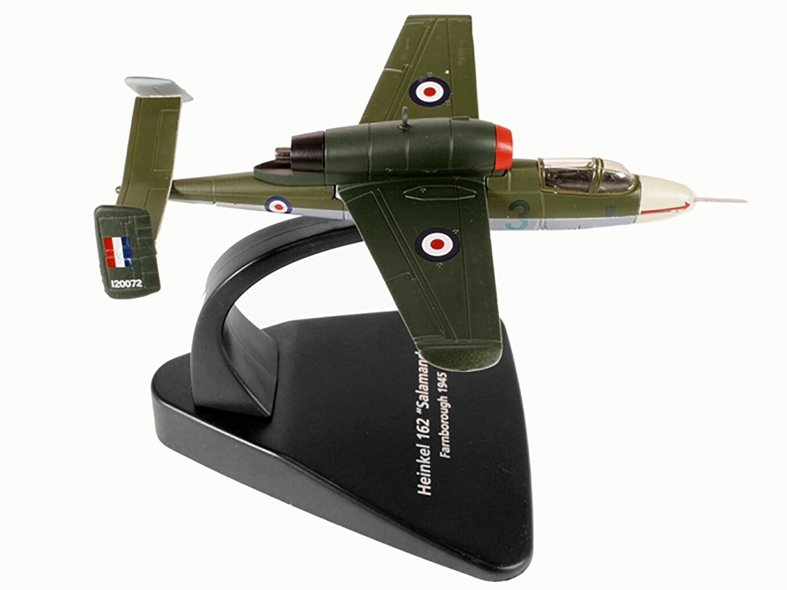 Heinkel 162 "Salamander" Jet Fighter Farnborough England (1945) "Oxford Aviation" Series 1/72 Diecast Model Airplane by Oxford Diecast - Premium Aircrafts and War Planes from Oxford Diecast - Just $48.22! Shop now at Rapidvehicles