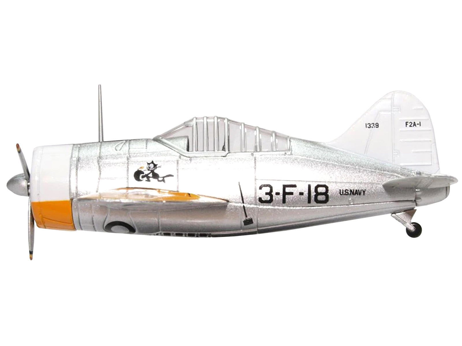 Brewster F2A Buffalo Fighter Aircraft "USS Saratoga" (1939) "Oxford Aviation" Series 1/72 Diecast Model Airplane by Oxford Diecast - Premium Aircrafts and War Planes from Oxford Diecast - Just $52.07! Shop now at Rapidvehicles