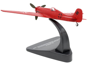 Focke-Wulf Ta 152H-0 War Plane Oberstleutnant Fritz Aufhammer Stab/JG 301 Stendall Airfield Germany (1945) "Oxford Aviation" Series 1/72 Diecast Model Airplane by Oxford Diecast - Premium  from Oxford Diecast - Just $50.99! Shop now at Rapidvehicles