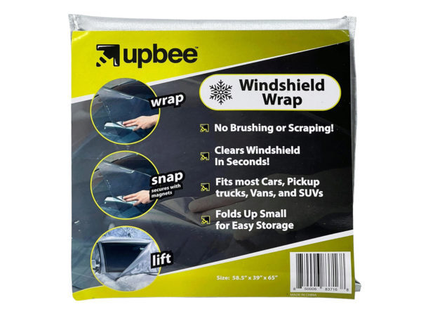 Upbee Packable Magnetic Windshield Weather Cover ( Case of 12 ) - Premium Auto Care & Maintenance from Rapidvehicles - Just $64.99! Shop now at Rapidvehicles