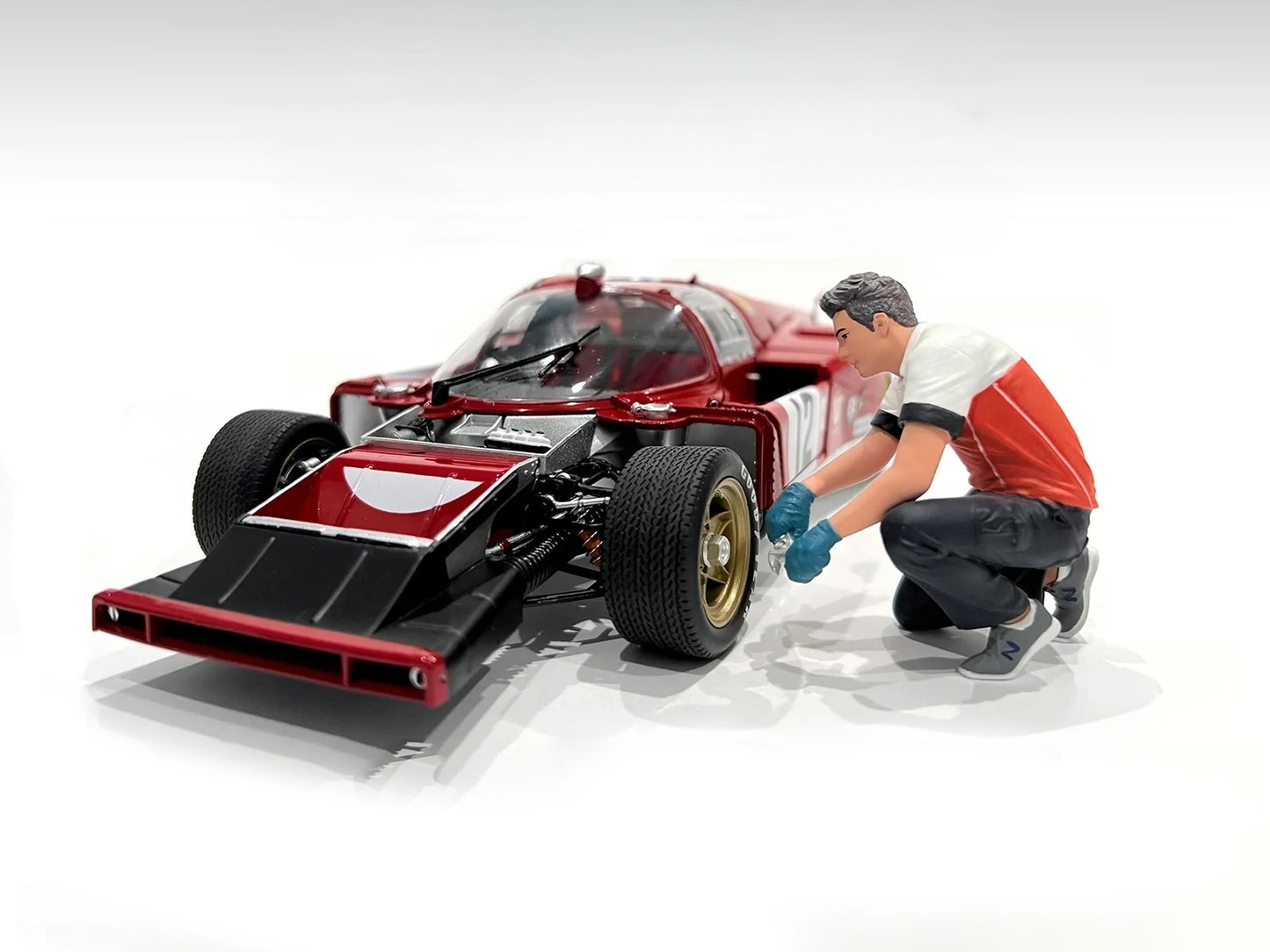 "Race Crew" Figure #5 for 1/18 scale models by American Diorama - Use code SHOPAPP15 to get 15 percent off