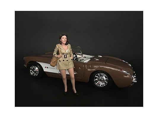 "Ladies Night" Betty Figurine for 1/18 Scale Models by American Diorama - Use code SHOPAPP15 to get 15 percent off