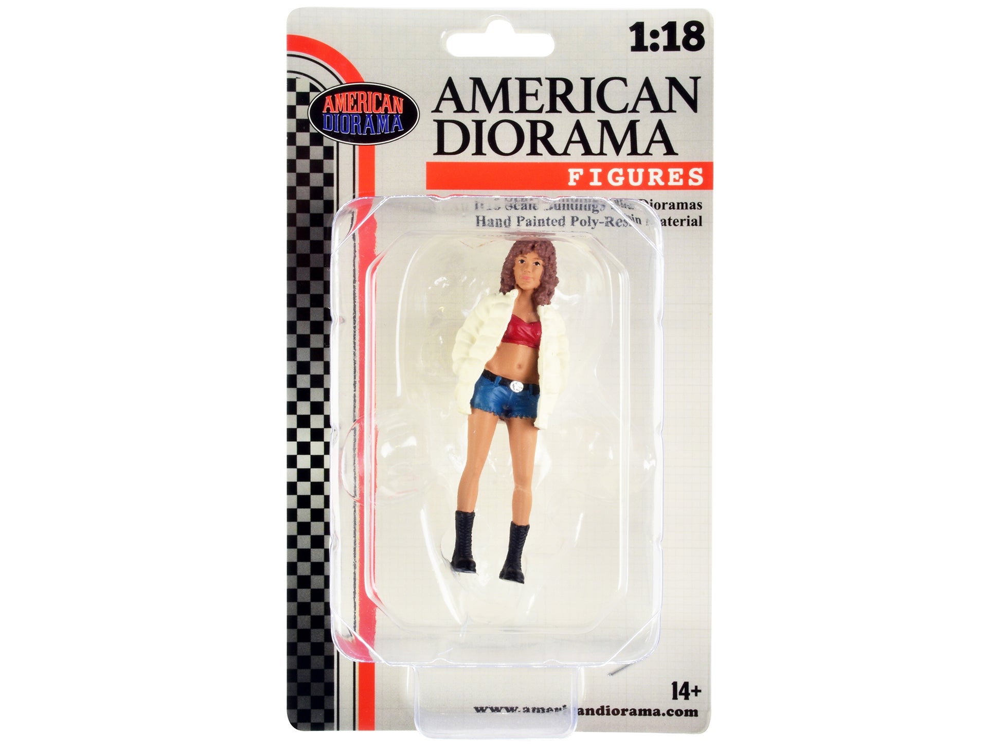 "Hip Hop Girls" Figure 3 for 1/18 Scale Models by American - Premium Figures from American Diorama - Just $32.99! Shop now at Rapidvehicles