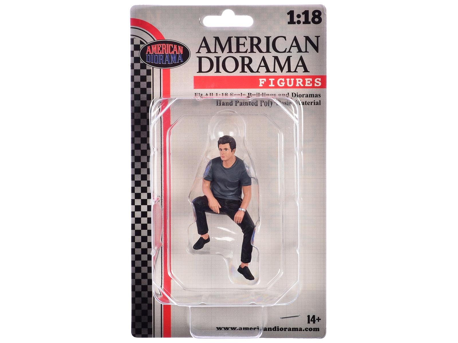 "Gentlemen's Club" Figure 5 for 1/18 Scale Models by American Diorama - Premium Figures from American Diorama - Just $24.99! Shop now at Rapidvehicles