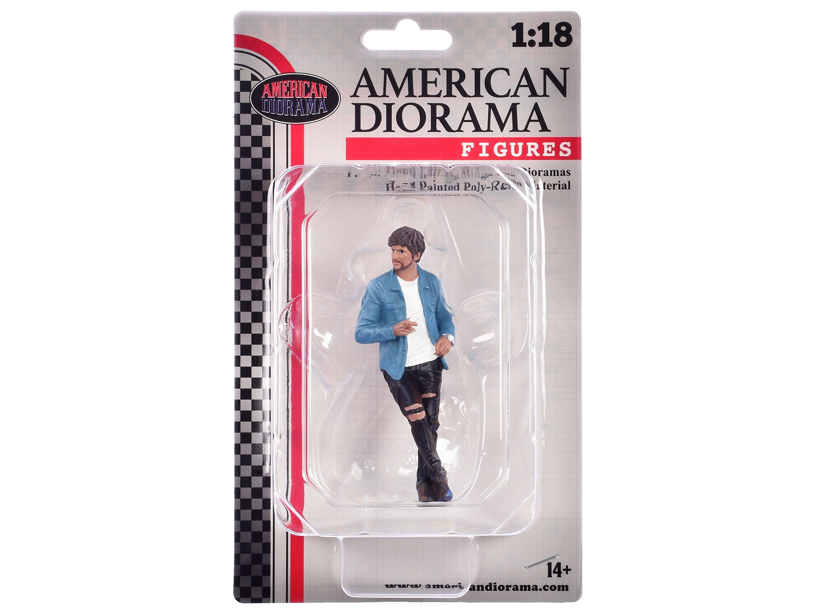 "Gentlemen's Club" Figure 6 for 1/18 Scale Models by American Diorama - Premium Figures from American Diorama - Just $24.99! Shop now at Rapidvehicles