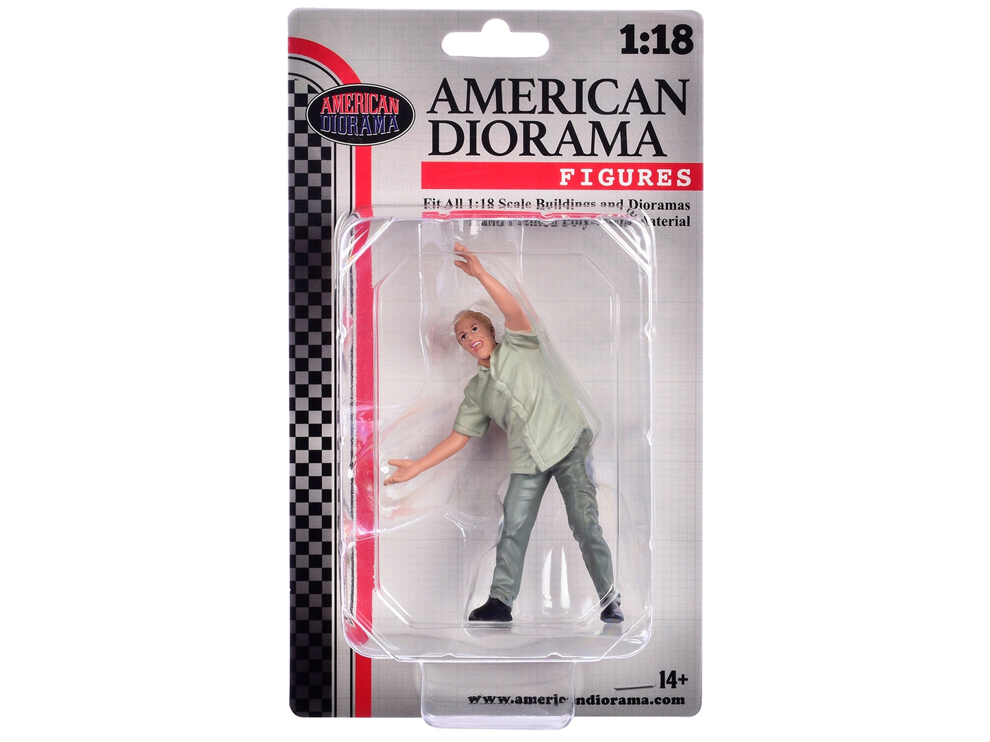 "Figure18 Series 2" Figure 5 for 1/18 Scale Models by American - Premium Figures from American Diorama - Just $29.99! Shop now at Rapidvehicles